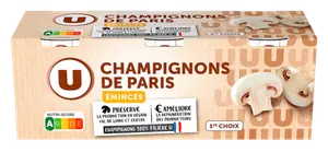 CHAMPIGNONS DE PARIS EMINCES U