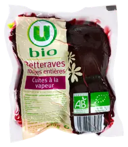 BETTERAVES ROUGES ENTIERES U BIO