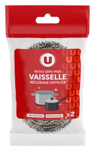 BOULES INOX POUR VAISSELLE U