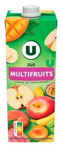 JUS MULTIFRUITS A BASE DE CONCENTRE U