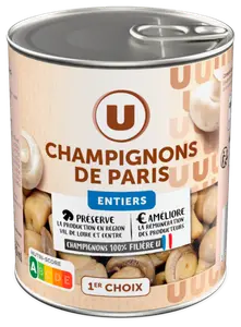 CHAMPIGNONS DE PARIS ENTIERS U