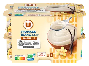 FROMAGE BLANC 2.6% MG VANILE U