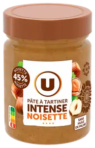 PATE A TARTINER INTENSE NOISETTE U