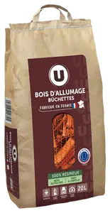 BOIS D'ALLUMAGE U 20L