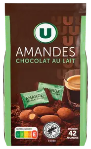 AMANDES CHOCOLAT AU LAIT U