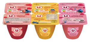 MOUSSE AU FROMAGE FRAIS AUX FRUITS U MAT & LOU