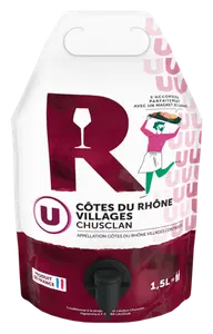 CÔTES DU RHÔNE VILLAGES AOP CHUSCLAN ROUGE U