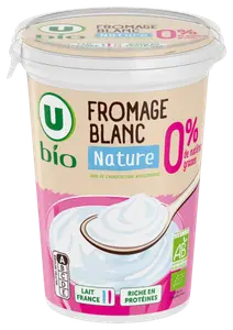 FROMAGE BLANC NATURE 0% MG U BIO