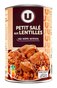 PETIT SALE AUX LENTILLES U