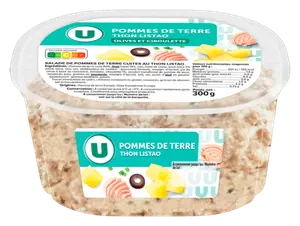 SALADE DE POMMES DE TERRE AU THON LISTAO U