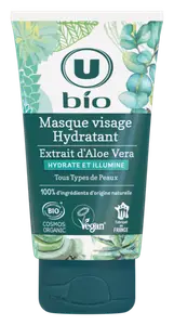 MASQUE VISAGE HYDRATANT A L'ALOE VERA U BIO