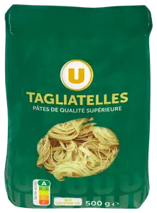 PATES TAGLIATELLES QUALITE SUPERIEURE U