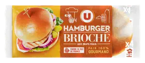 Pains Brioches pour Hamburger U