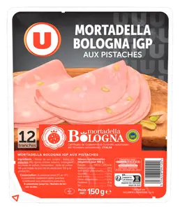 MORTADELLA BOLOGNA IGP AUX PISTACHES U
