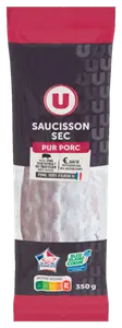 SAUCISSON SEC PUR PORC U