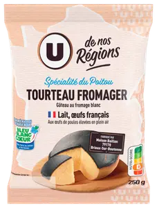 TOURTEAU FROMAGER U DE NOS REGIONS