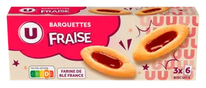 BARQUETTES A LA FRAISE U
