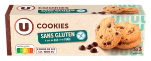 COOKIES PEPITES DE CHOCOLAT SANS GLUTEN U