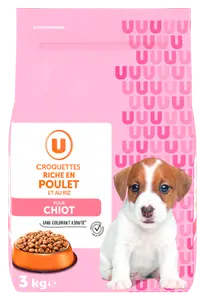 CROQUETTES RICHE EN POULET POUR CHIOT U