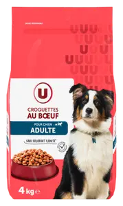 CROQUETTES AU BOEUF POUR CHIEN ADULTE U