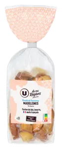 MADELEINES PUR BEURRE RECETTE DE COMMERCY U DE NOS REGIONS