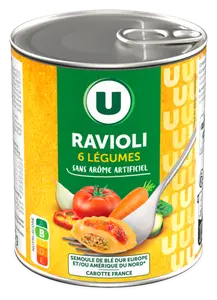 RAVIOLI AUX LEGUMES U