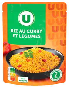 Riz au Curry et aux Legumes U