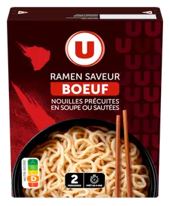 NOUILLES RAMEN SAVEUR BOEUF U