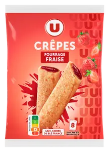 CREPES FOURRAGE FRAISE U