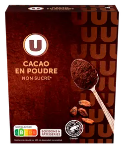 CACAO EN POUDRE NON SUCRE U
