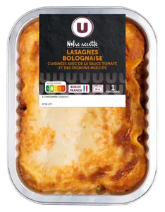 LASAGNE À LA BOLOGNAISE U