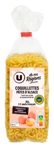 COQUILLETTES PATES D'ALSACE U DE NOS REGIONS