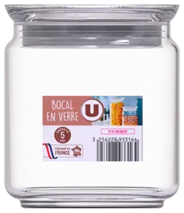 BOCAL VERRE U 0.75L