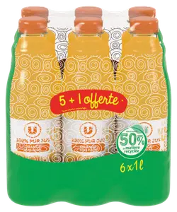 PUR JUS D'ORANGE SANS PULPE U