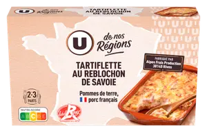 TARTIFLETTE AU REBLOCHON DE SAVOIE U DE NOS REGIONS