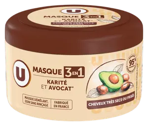 MASQUE CAPILLAIRE 3EN1 KARITE ET AVOCAT U