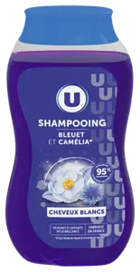 SHAMPOOING CHEVEUX BLANCS BLEUET ET CAMELIA U