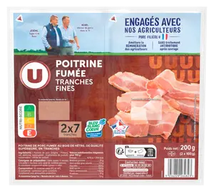 POITRINE DE PORC FUMEE U