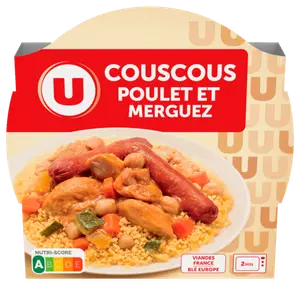 COUSCOUS POULET MERGUEZ U
