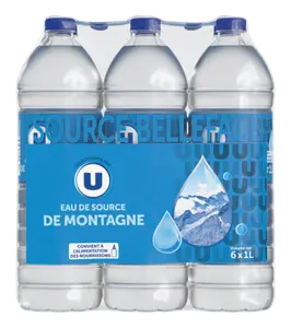 EAU DE SOURCE DE MONTAGNE U