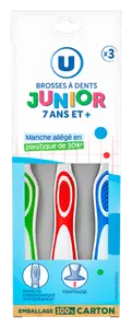 BROSSE A DENT JUNIOR 7 ANS ET + U