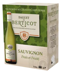 ATLANTIQUE IGP BLANC SAUVIGNON DAGUET DE BERTICOT