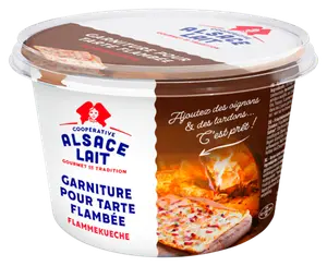 GARNITURE POUR TARTE FLAMBEE ALSACE LAIT