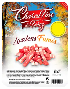 Lardons Charcufine du Forez