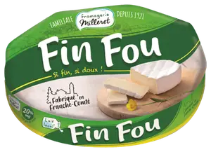 Fin Fou au Lait Pasteurise Fromagerie Milleret