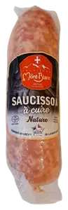 SAUCISSON À CUIRE NATURE, FUMÉ OU AU CHOU VPF SALAISONS DU MONT BLANC