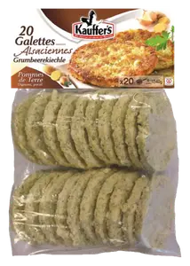 Galettes de Pommes de Terre Alsaciennes Surgelees Kauffer's