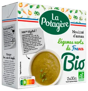 MOULINE D'ANTAN AUX LEGUMES VERTS BIO LA POTAGERE