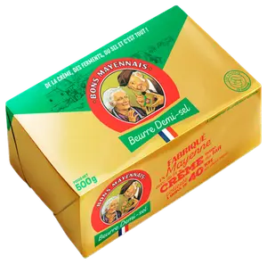 BEURRE DEMI-SEL 80% MG BONS MAYENNAIS