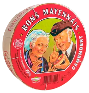 Camembert au Lait Pasteurise Bons Mayennais